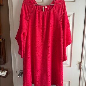 Vibrant fuchsia dress